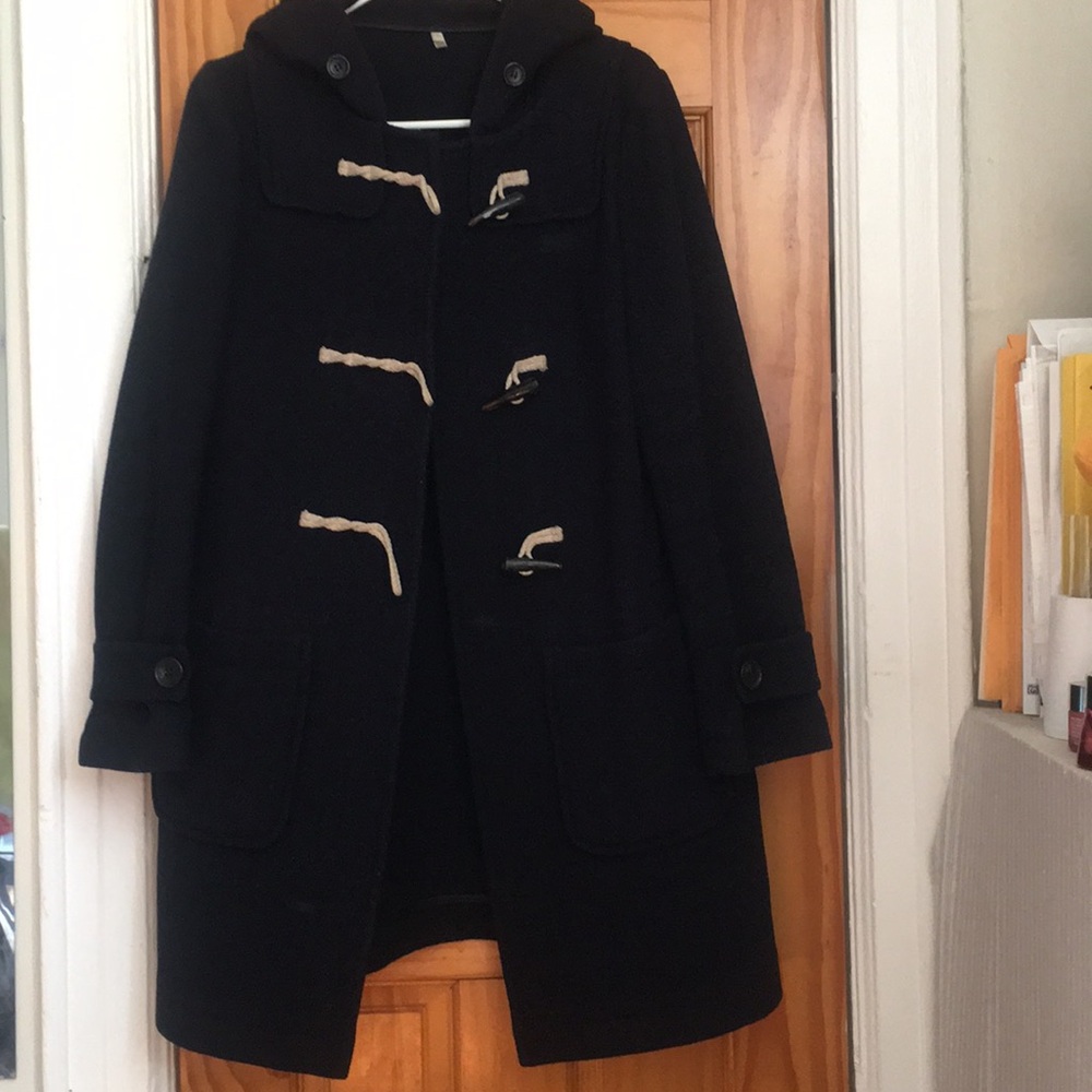 Muji Size S 85% Wool Coat